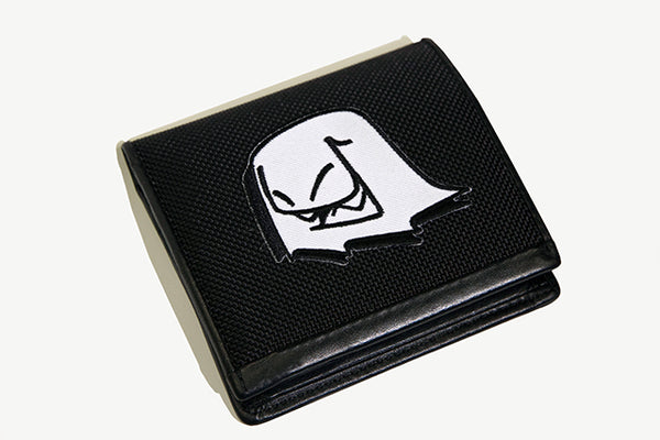 Iron-on or embroider original Mr. Fangs ghost patch. Perfect for hats, jackets, backpacks, wallets and soccer jerseys. 