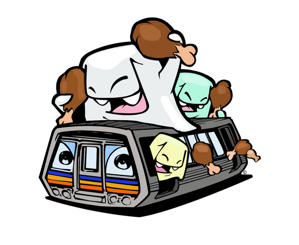 ATL MARTA Train Ride Sticker