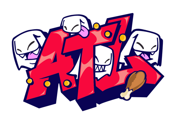 Mr. Fangs ATL Sticker