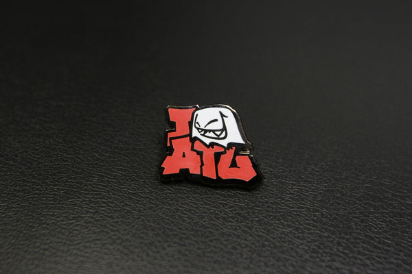 Mr. Fangs I Geist ATL Atlanta ghost enamel lapel pin. 